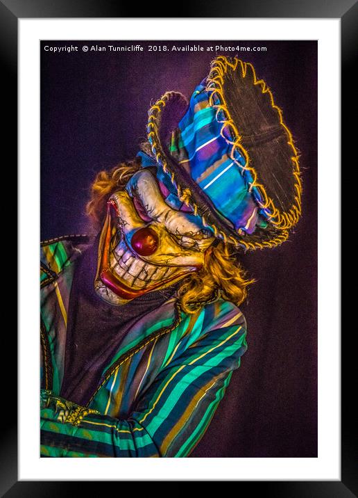 Bring in the clowns Framed Mounted Print by Alan Tunnicliffe