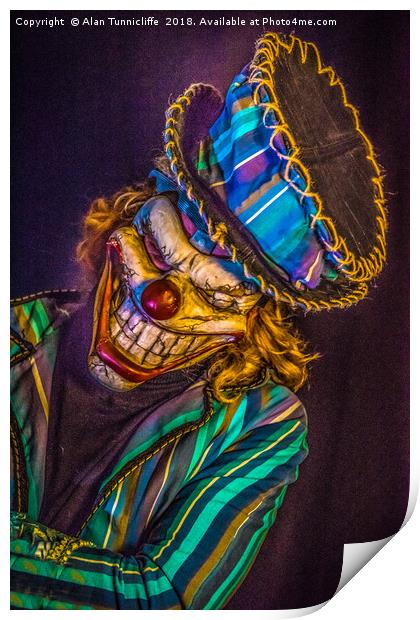 Bring in the clowns Print by Alan Tunnicliffe