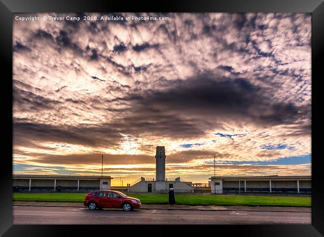 6:20 From Seaton Framed Print by Trevor Camp