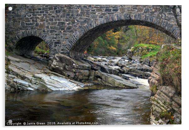 Feshiebridge Acrylic by Jamie Green