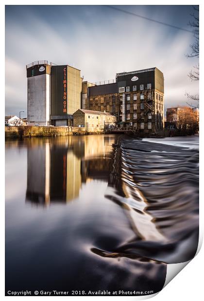 Sugden's Mill Print by Gary Turner