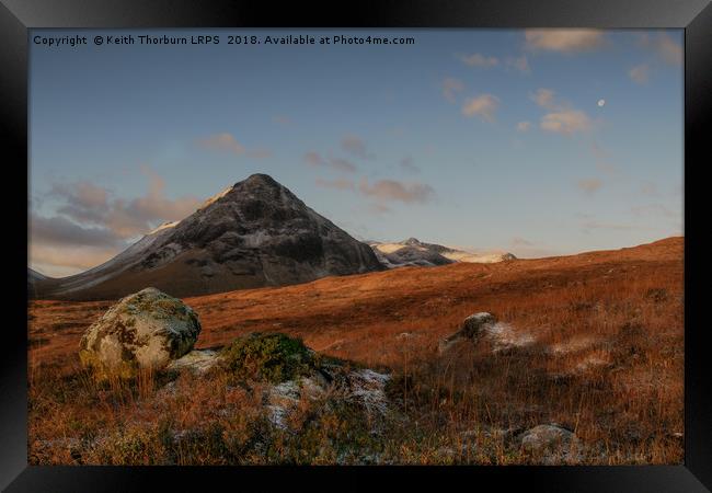 The Morning Glow on the Beag Framed Print by Keith Thorburn EFIAP/b