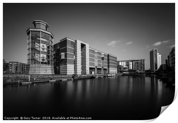 Royal Armouries Reflection Print by Gary Turner