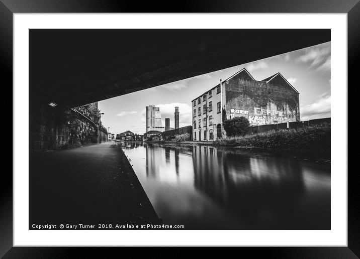 Old Mill New Mill Framed Mounted Print by Gary Turner