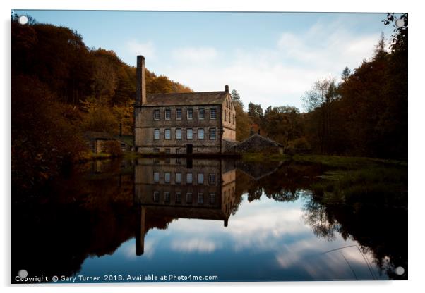 Classic Gibson Mill Acrylic by Gary Turner