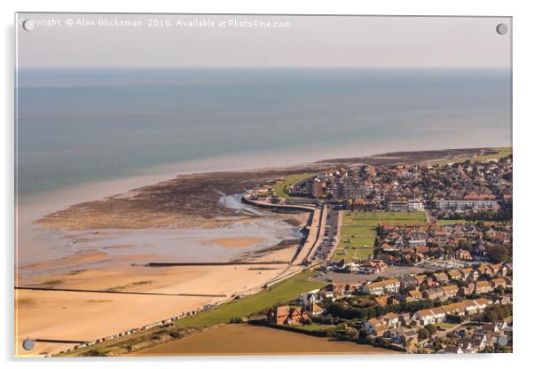 North Kent from the air Acrylic by Alan Glicksman