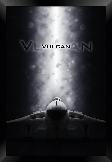 Avro Vulcan Framed Print by J Biggadike