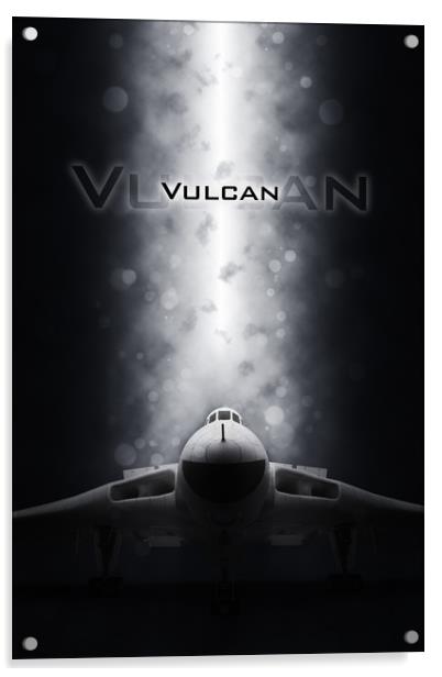 Avro Vulcan Acrylic by J Biggadike