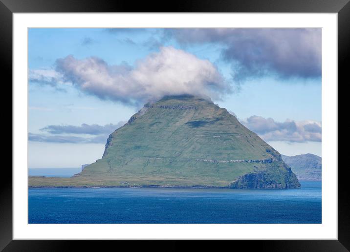 Koltur Faroe Islands Framed Mounted Print by Mary Lane