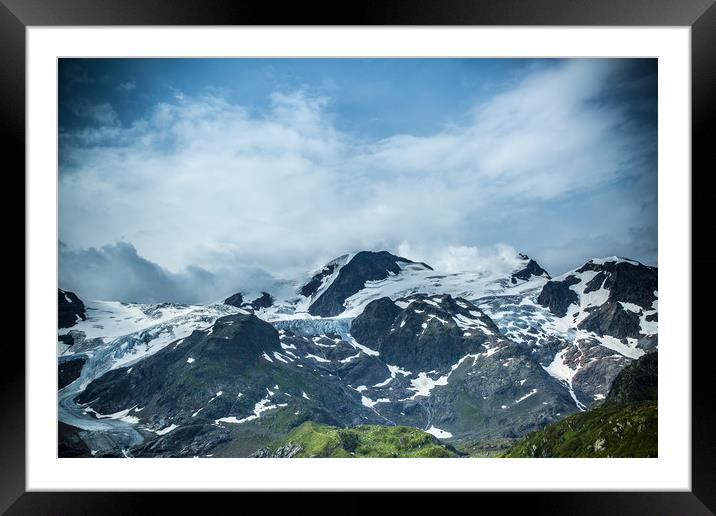 The Swiss Alps #3 Framed Mounted Print by Sean Wareing