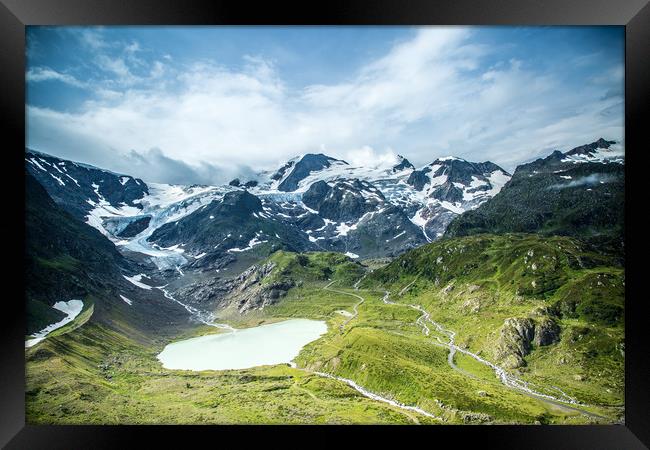 The Swiss Alps #4 Framed Print by Sean Wareing