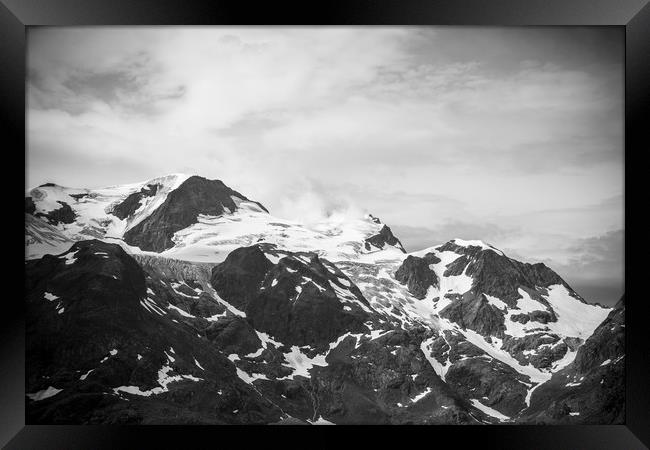 The Alps #7 Framed Print by Sean Wareing