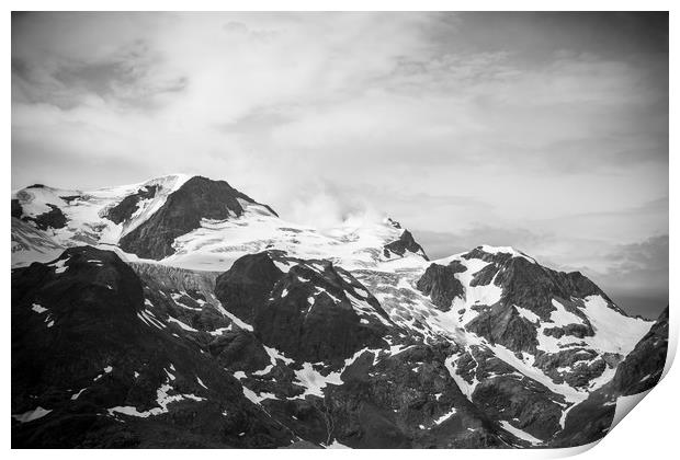 The Alps #7 Print by Sean Wareing