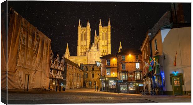 Lincoln, under the stars Canvas Print by Andrew Scott