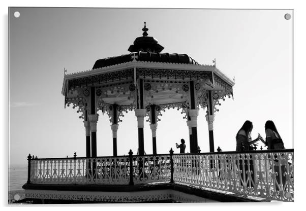 Brighton Bandstand   Acrylic by Aidan Moran