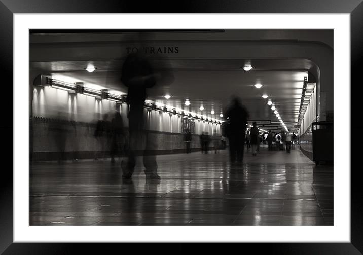 Union Station Framed Mounted Print by Dave Livsey