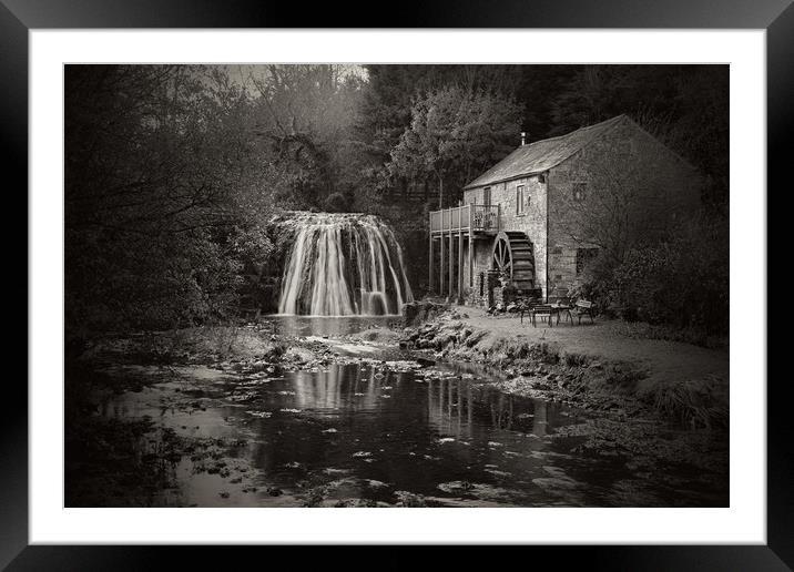 Rutter Falls mill Framed Mounted Print by JC studios LRPS ARPS
