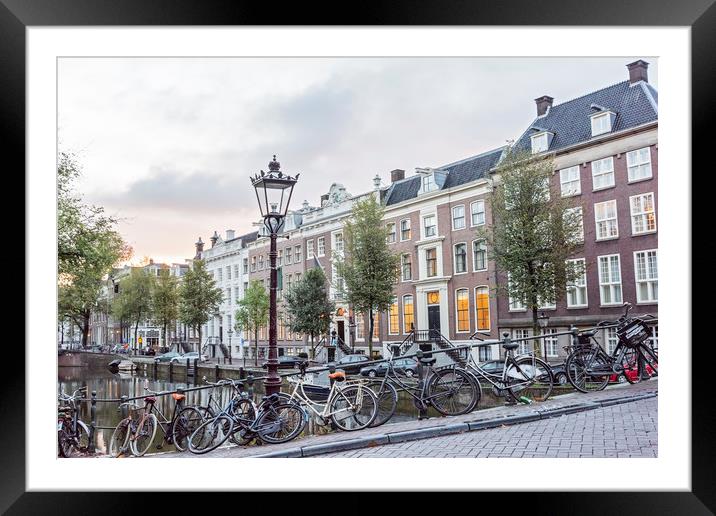 Amsterdam Framed Mounted Print by Graham Custance