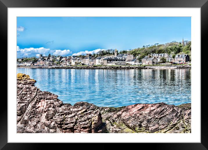 Millport Framed Mounted Print by Valerie Paterson
