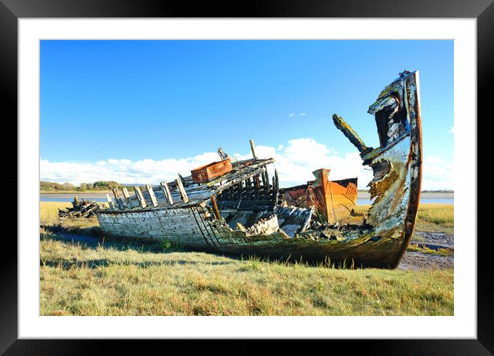 The wreck Framed Mounted Print by JC studios LRPS ARPS