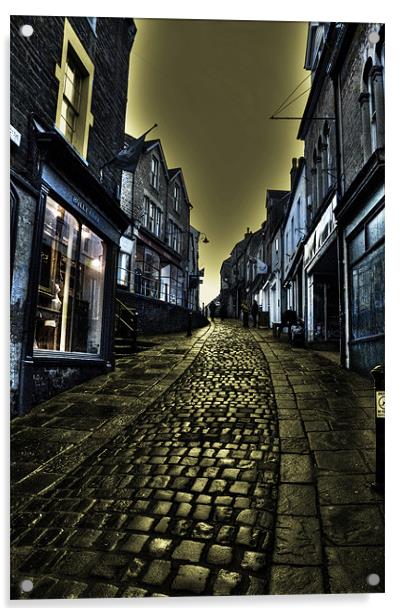Stoney St @ Frome Acrylic by Rob Hawkins