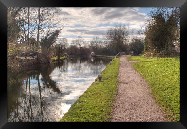 Grand Union Canal Rickmansworth Framed Print by Chris Day
