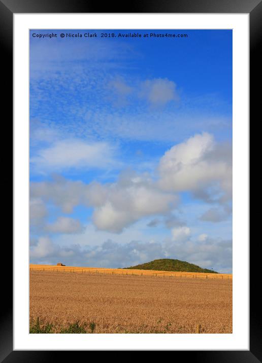 Rural Dorset Framed Mounted Print by Nicola Clark