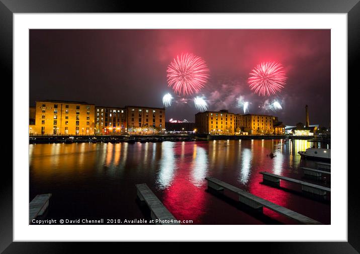 River Of Light  Framed Mounted Print by David Chennell