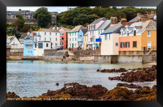 Kingsand, Cornwall Framed Print by Chris Warham