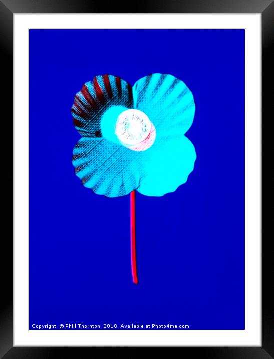 Turn an negative into a positive. Framed Mounted Print by Phill Thornton