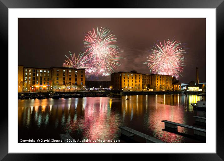 River Of Light   Framed Mounted Print by David Chennell