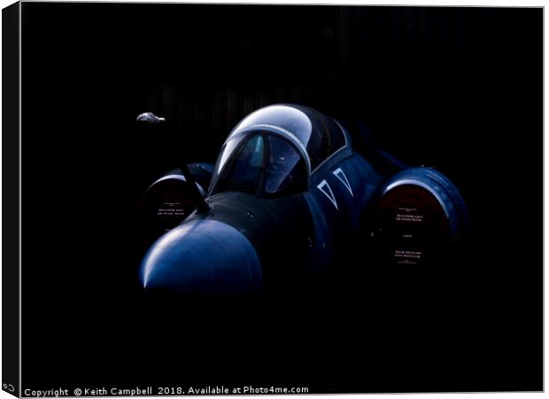 RAF Buccaneer S2 Canvas Print by Keith Campbell