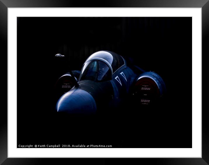 RAF Buccaneer S2 Framed Mounted Print by Keith Campbell