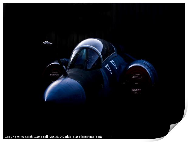 RAF Buccaneer S2 Print by Keith Campbell