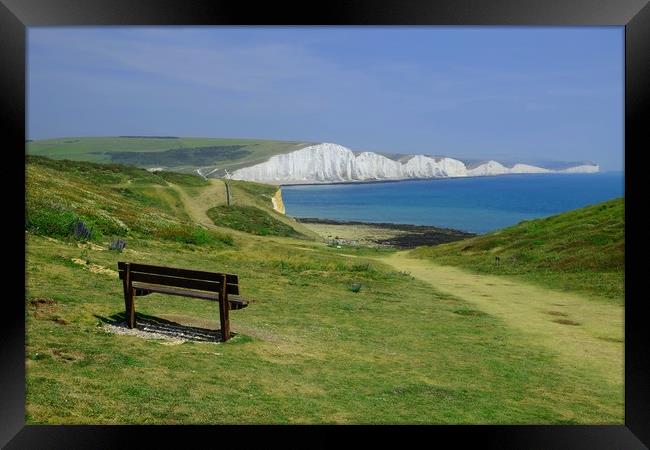 Seven Sisters View Framed Print by Diana Mower