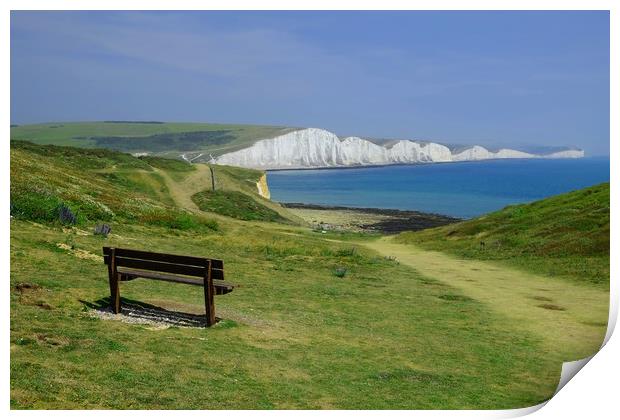 Seven Sisters View Print by Diana Mower