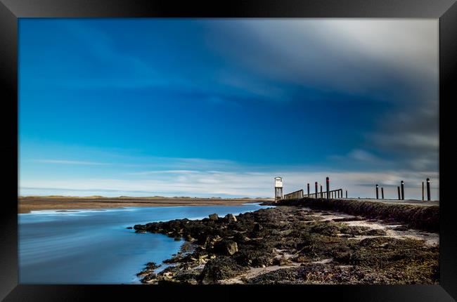 Crossing Lindisfarne Framed Print by Naylor's Photography
