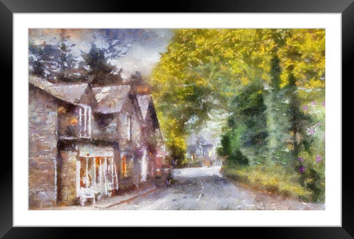 Grasmere , Lake District  Framed Mounted Print by Irene Burdell
