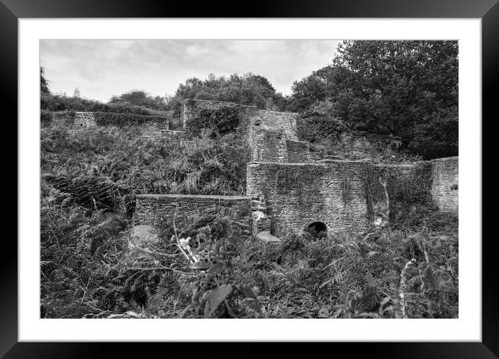 Darkhill Iron Works Framed Mounted Print by Diana Mower