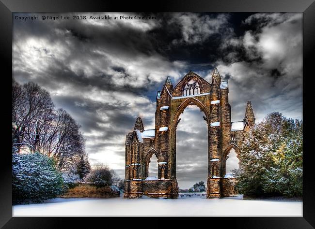 Chilling Priory Framed Print by Nigel Lee