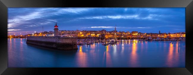 Ramsgate Seafront Panoramic Framed Print by Stewart Mckeown