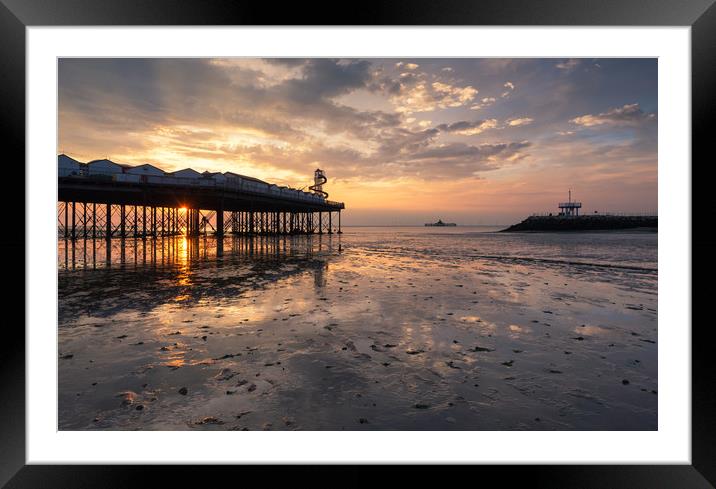 Herne Bay seafront Framed Mounted Print by Stewart Mckeown