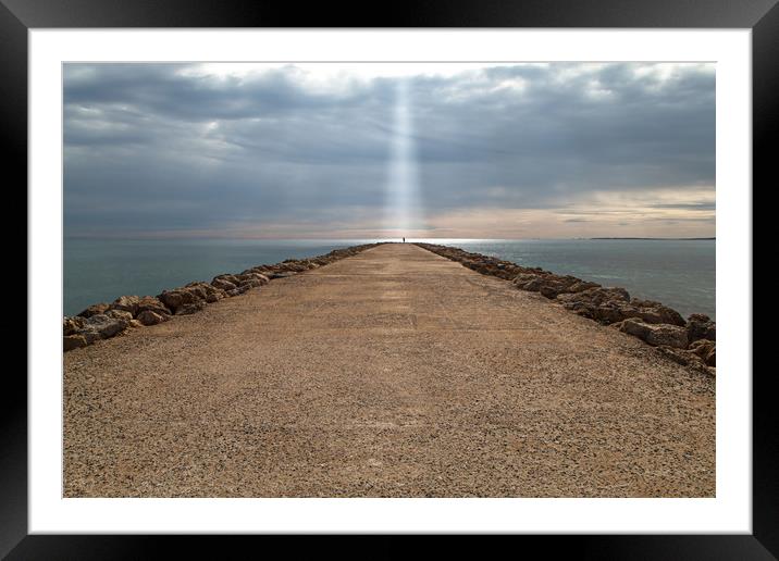 Highway to heaven. Framed Mounted Print by Karina Knyspel