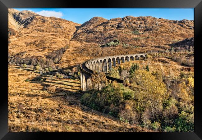 Glenfinnan Viaduct  Framed Print by Valerie Paterson