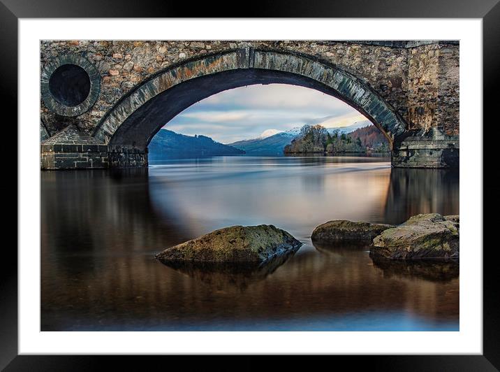 Loch Tay View Framed Mounted Print by Ray Tickle