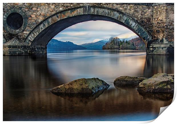 Loch Tay View Print by Ray Tickle