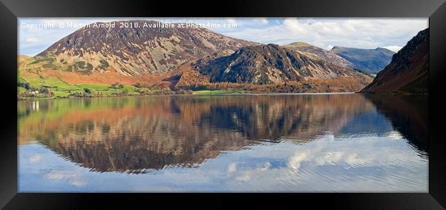 Ennerdale Water and Herdus Fell Framed Print by Martyn Arnold