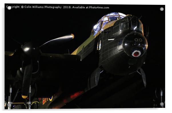 Just Jane at Night 1 Acrylic by Colin Williams Photography