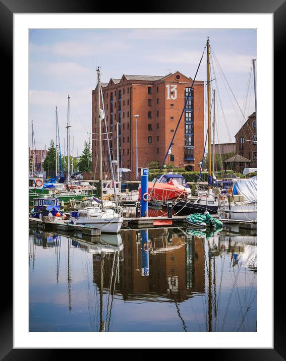 The Majestic Marina Framed Mounted Print by P D