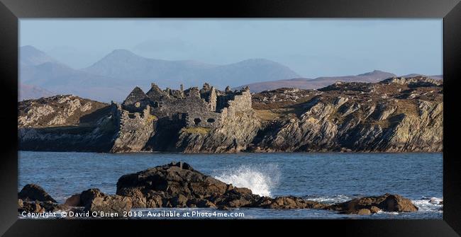 Cromwell's Castle Inishbofin Framed Print by David O'Brien